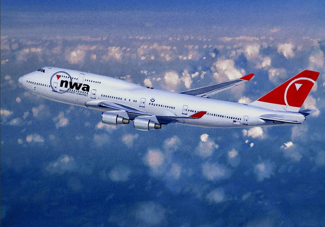 Northwest Airlines Boeing 747-451